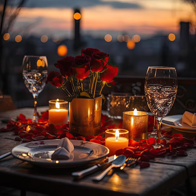Create a Romantic Table Setting