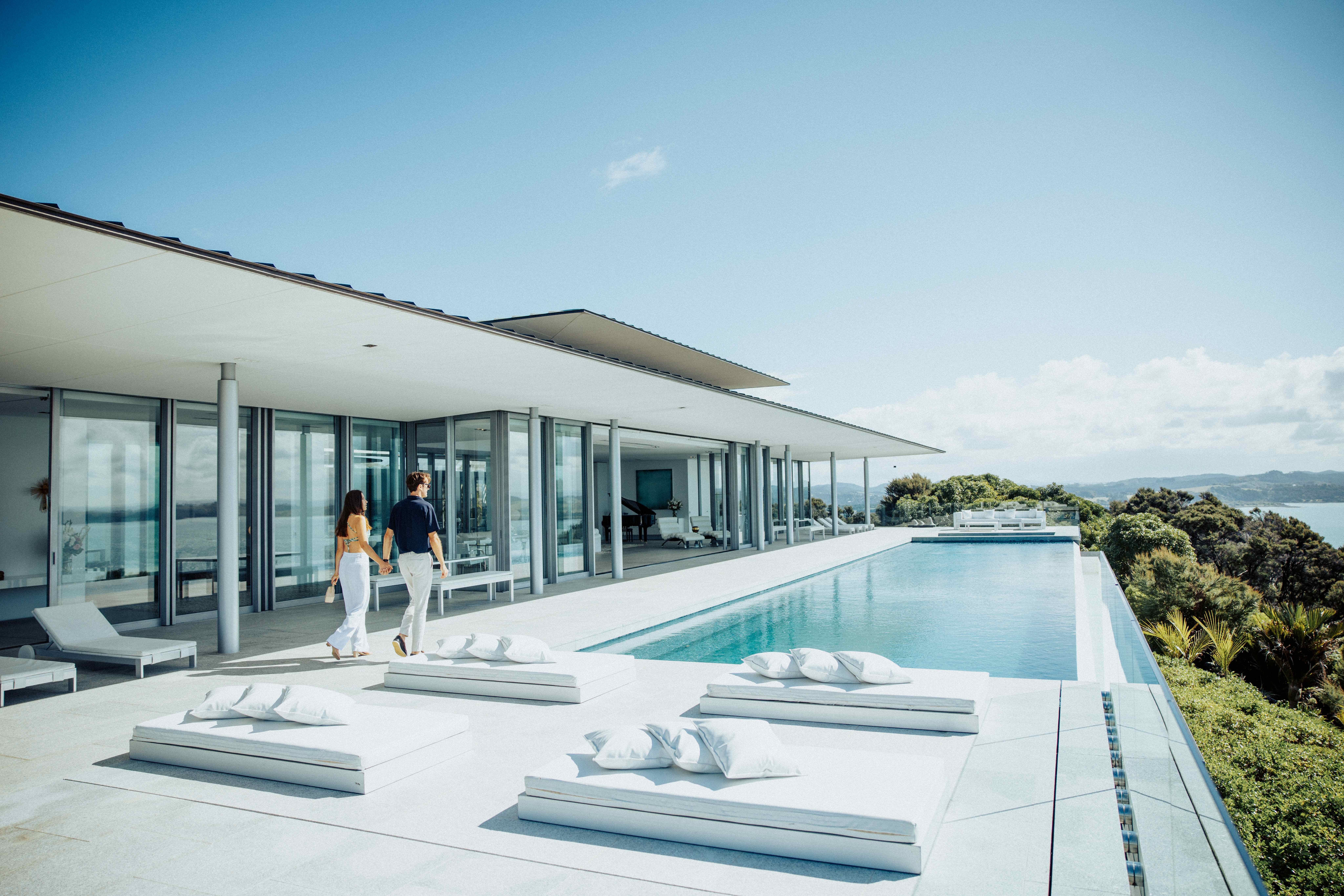 Rahimoana Pool Waitangi view