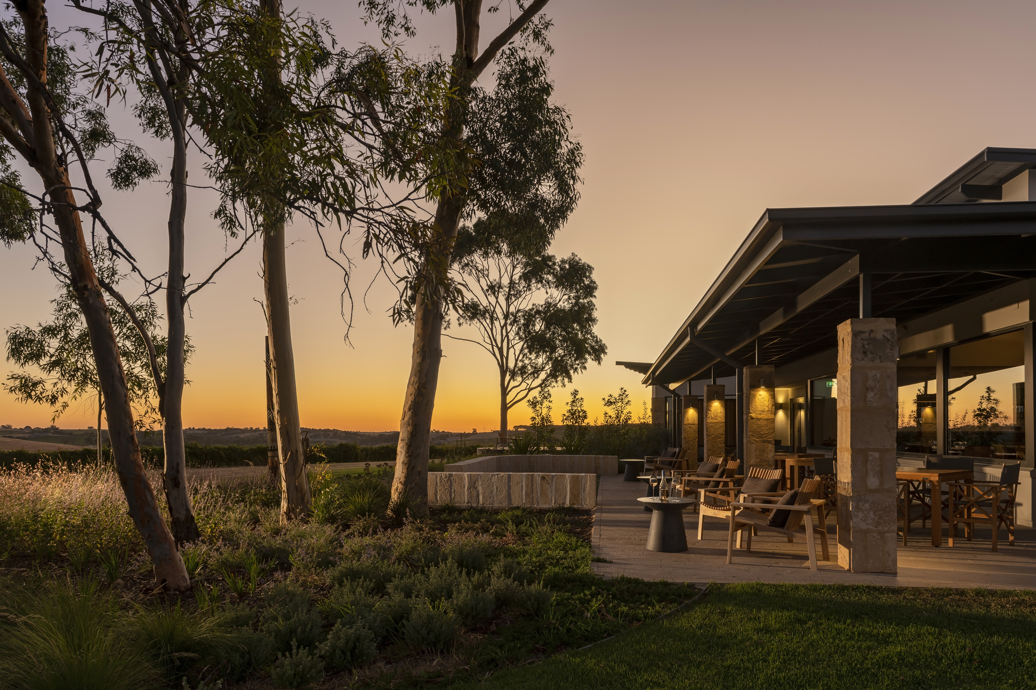 SOLLR lodge terrace