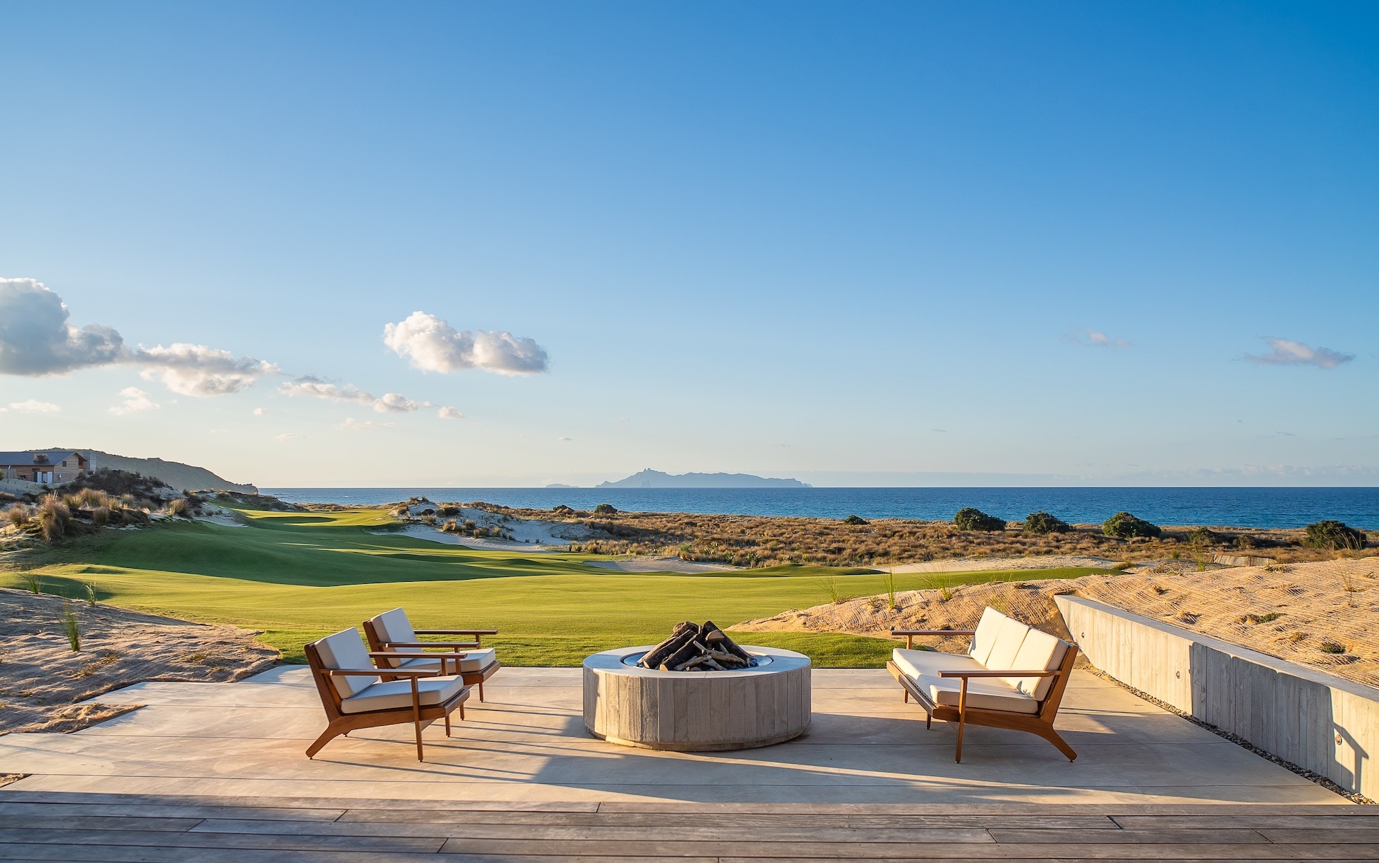 Te Arai Links Villa Outdoor Fireppit Ricky Robinson