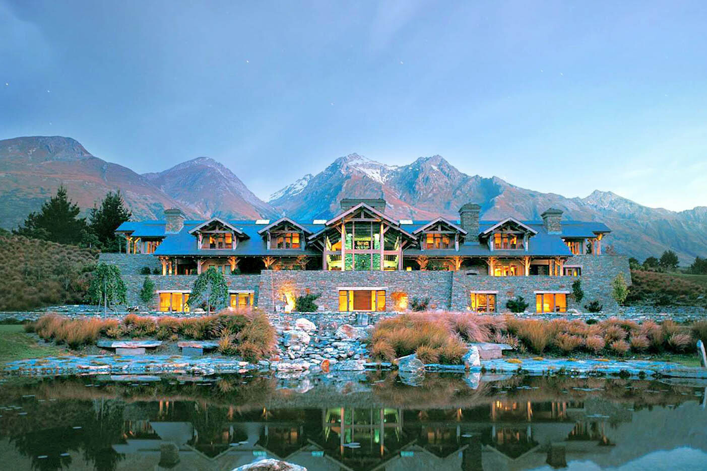 New zealand blanket bay lodge